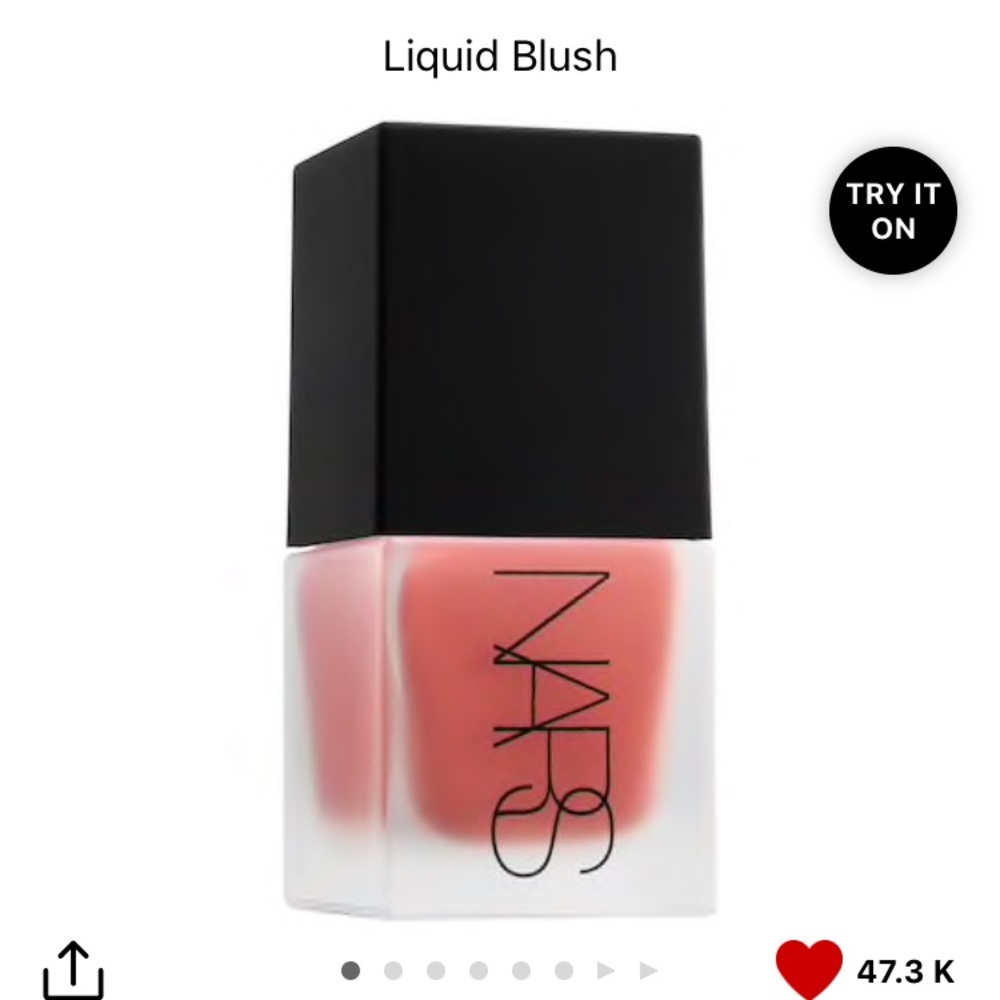 NARS liquid blush in Torrid